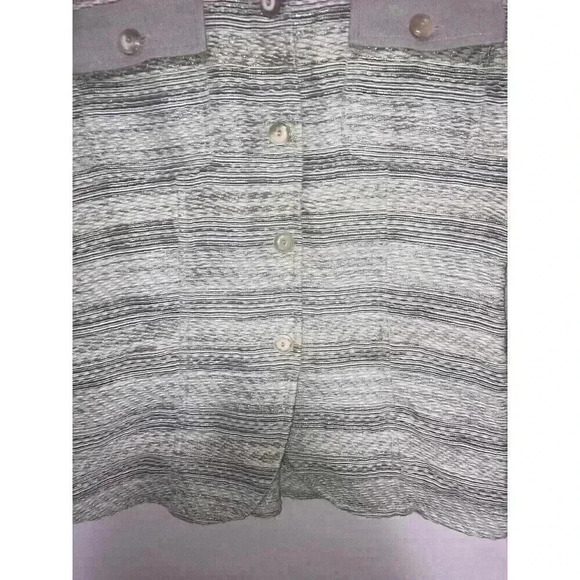 Armani Collezioni Womens Blazer Jacket Boucle Tweed Grey Blue Size 4 - Picture 7 of 11